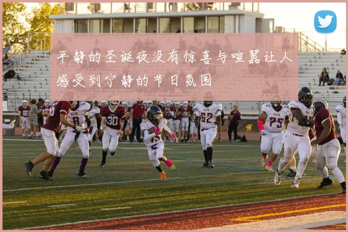 平静的圣诞夜没有惊喜与喧嚣让人感受到宁静的节日氛围